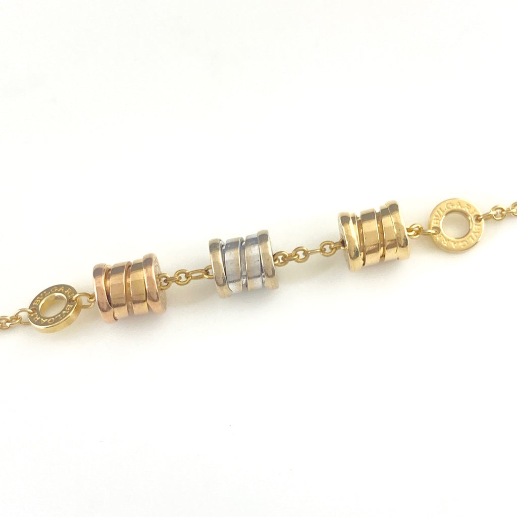 ブルガリ ビーゼロワンエレメント ブレスレット 腕輪 スリーカラー ブレスレット 750 レディース 【中古】brjwl