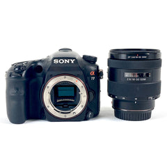 ソニー SONY α77 ズームレンズキット SLT-A77VQ デジタル 一眼レフカメラ 【中古】