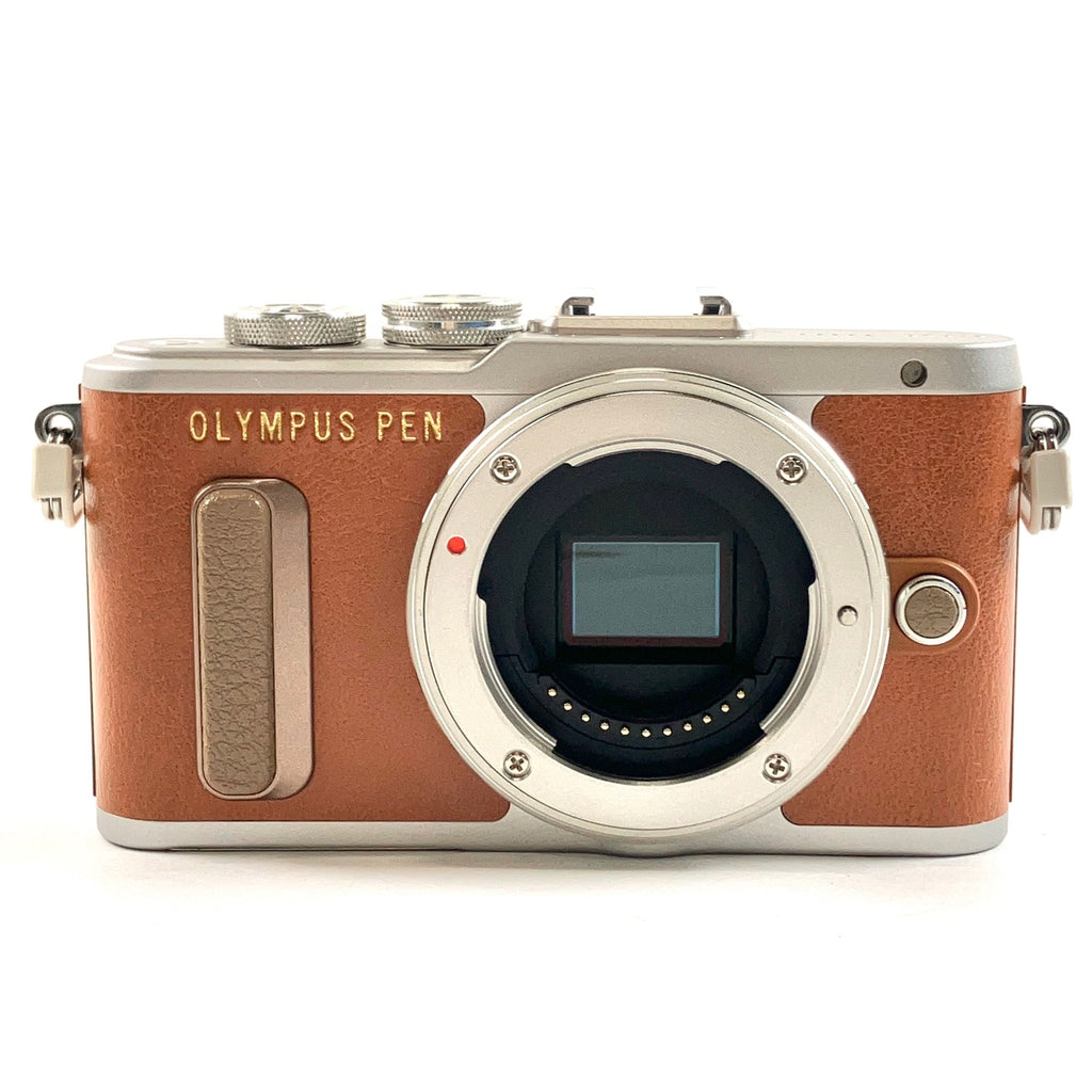 オリンパス OLYMPUS PEN E-PL8 ボディ ブラウン デジタル ミラーレス 一眼カメラ 【中古】