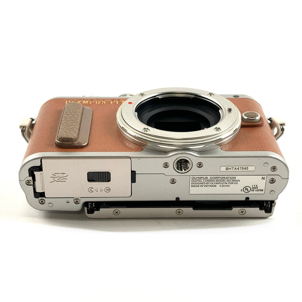 オリンパス OLYMPUS PEN E-PL8 ボディ ブラウン デジタル ミラーレス 一眼カメラ 【中古】
