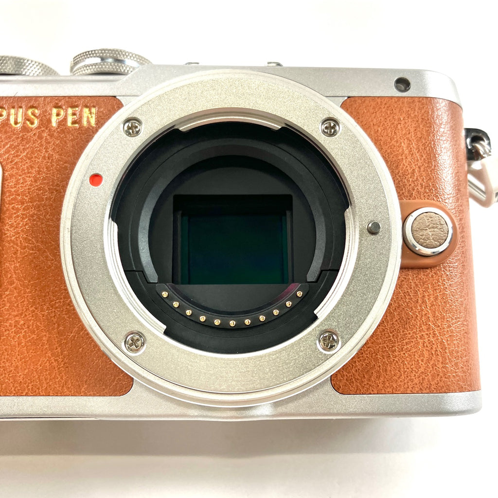 オリンパス OLYMPUS PEN E-PL8 ボディ ブラウン デジタル ミラーレス 一眼カメラ 【中古】