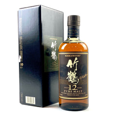 【東京都内限定お届け】ニッカ NIKKA 竹鶴 12年 ピュアモルト 660ml 国産ウイスキー 【古酒】