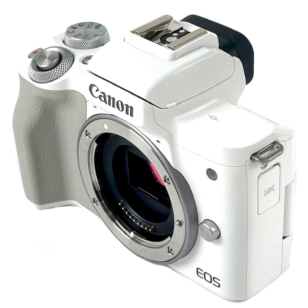 キヤノン Canon EOS Kiss M2 ホワイト ＋ EF-M 15-45mm F3.5-6.3 IS STM［ジャンク品］ デジタル ミラーレス 一眼カメラ 【中古】