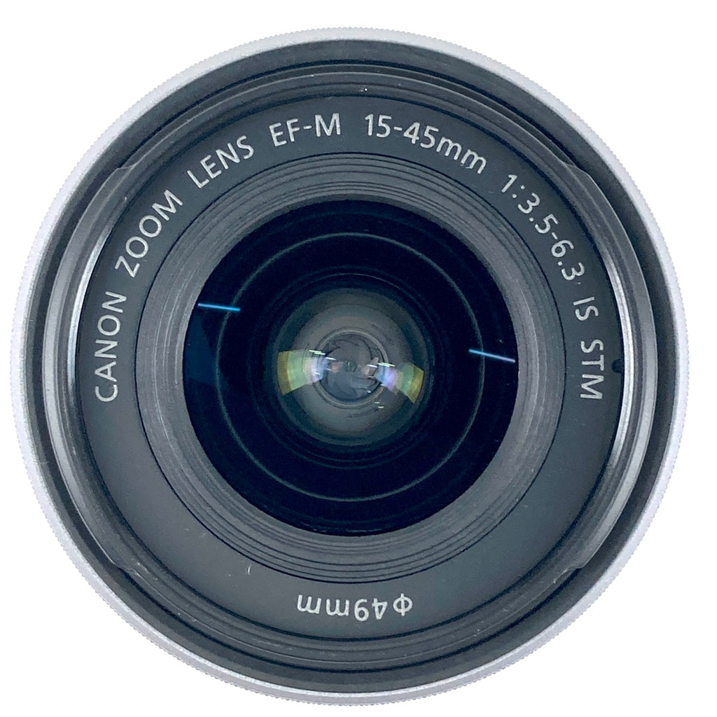 キヤノン Canon EOS Kiss M2 ホワイト ＋ EF-M 15-45mm F3.5-6.3 IS STM［ジャンク品］ デジタル ミラーレス 一眼カメラ 【中古】