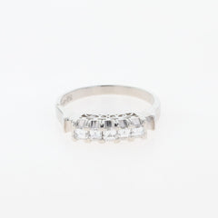 メレダイヤ デザインリング プラチナ 指輪 リング 10号 Pt900 ダイヤモンド レディース 【中古】nbjwl