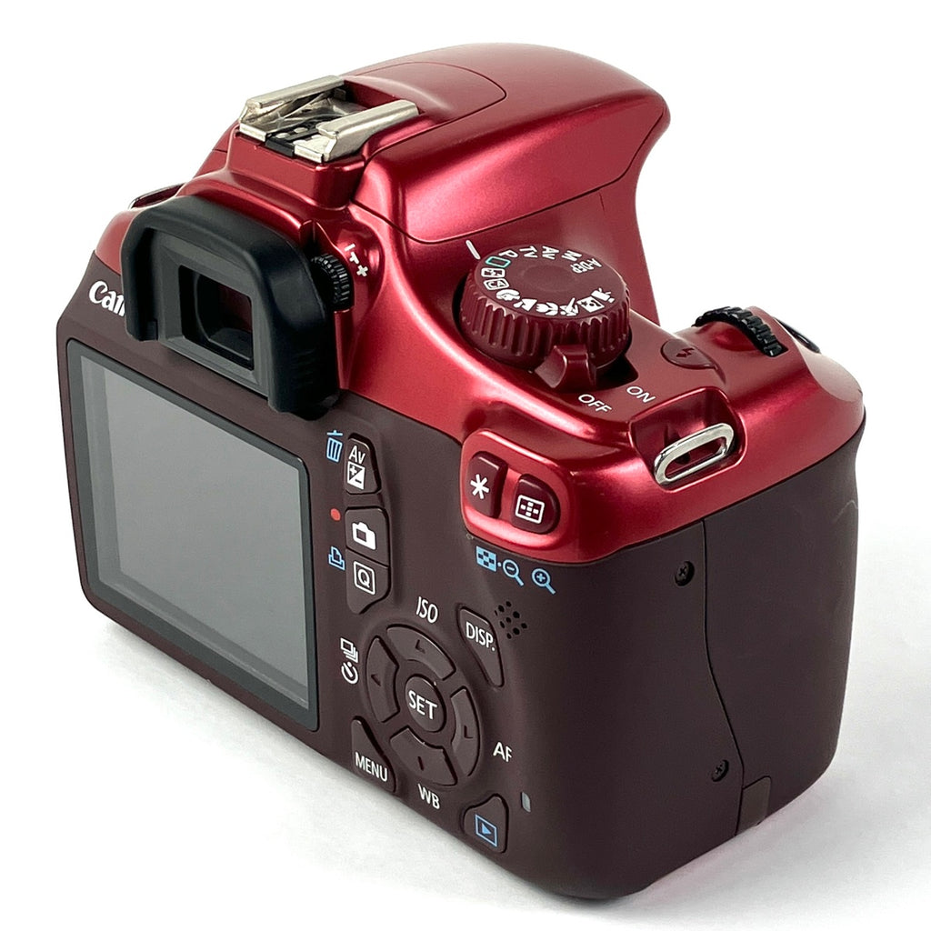 キヤノン Canon EOS Kiss X50 ボディ レッド デジタル 一眼レフカメラ 【中古】