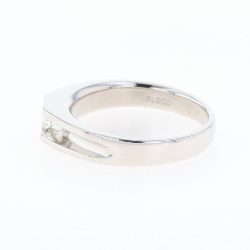 PT900 ダイヤモンド リング プラチナ 13号 0.16CT レディース 中古 nbjwl