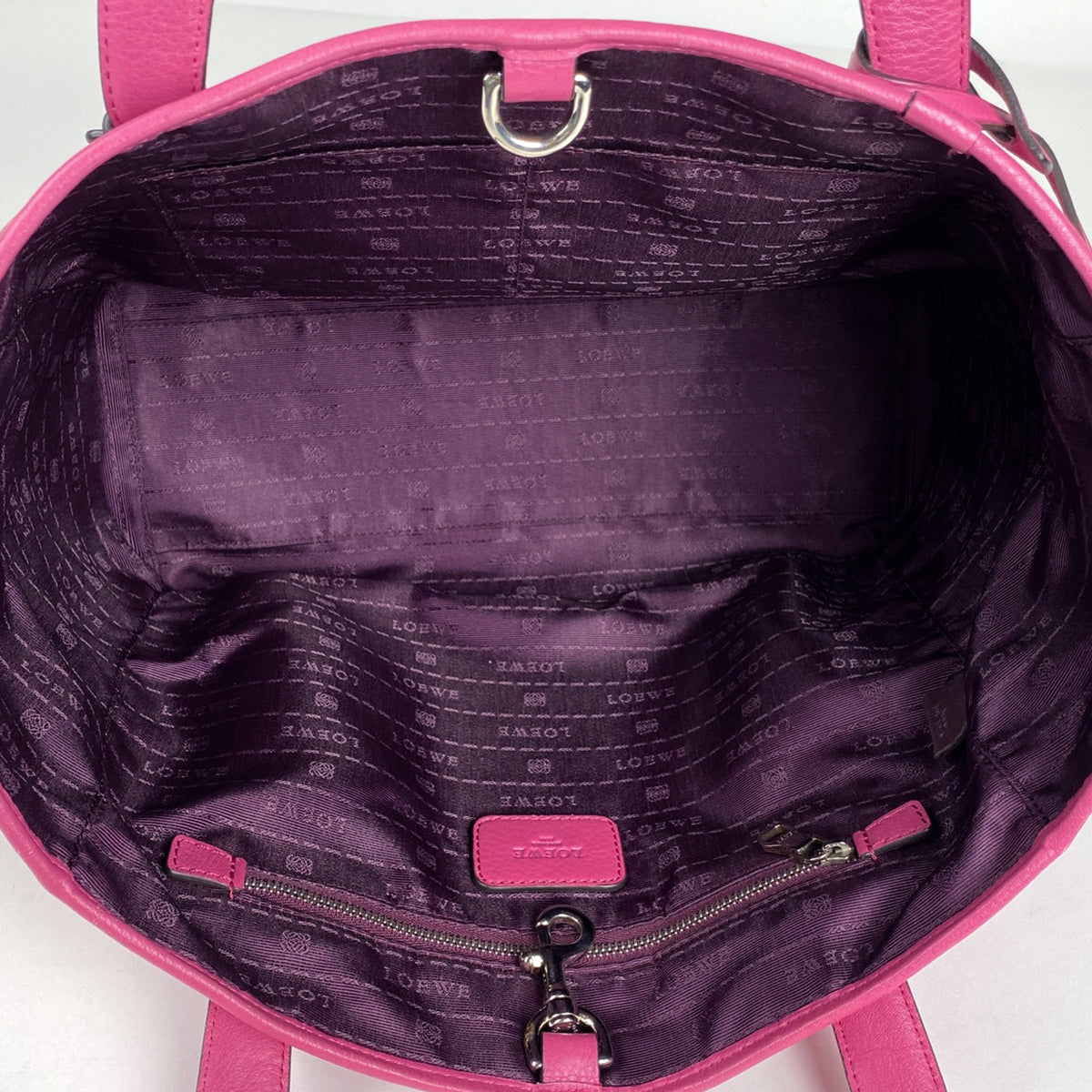 ロエベ　LOEWE ヘリテージ　トートバッグ　ピンク　レザー 楽天市場】ロエベ LOEWE リピートアナグラム トートバッグ