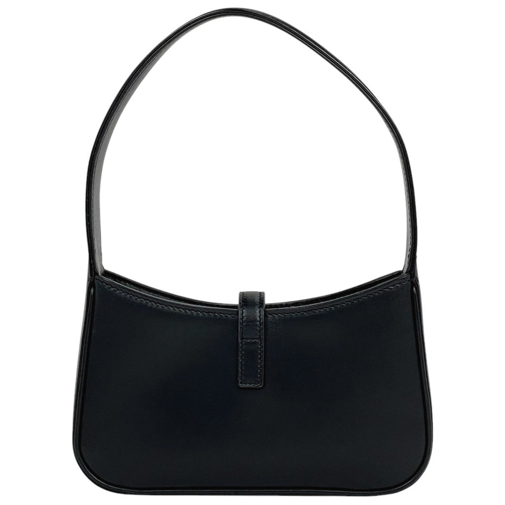 サンローラン LE 5  7 ミニ 手提げ ハンドバッグ レザー ブラック 710318 レディース 【中古】 brbag