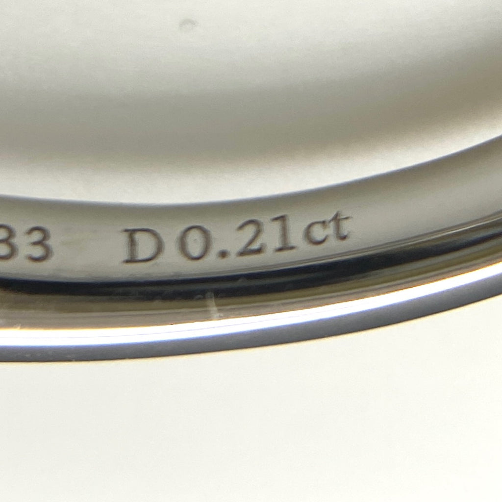 ティファニー ハーモニーリング プラチナ ダイヤモンド 指輪 リング 9号 Pt950 ダイヤモンド レディース 【中古】brjwl