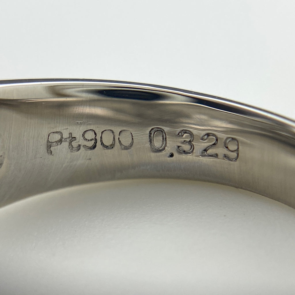 verite リング プラチナ 指輪 リング 8.5号 Pt900 ダイヤモンド レディース 【中古】brjwl