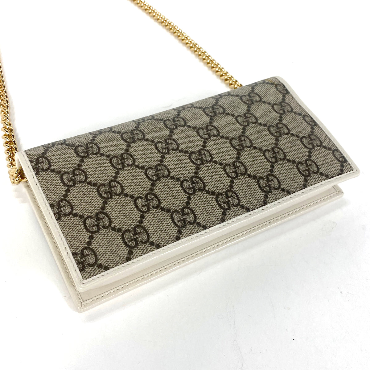 正規品 極美品 グッチ財布 グッチチェーンウォレット グッチ