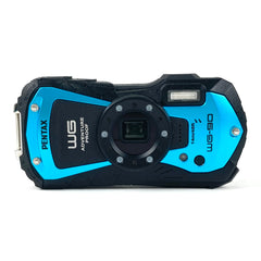 ペンタックス PENTAX WG-90 ブルー コンパクトデジタルカメラ 【中古】