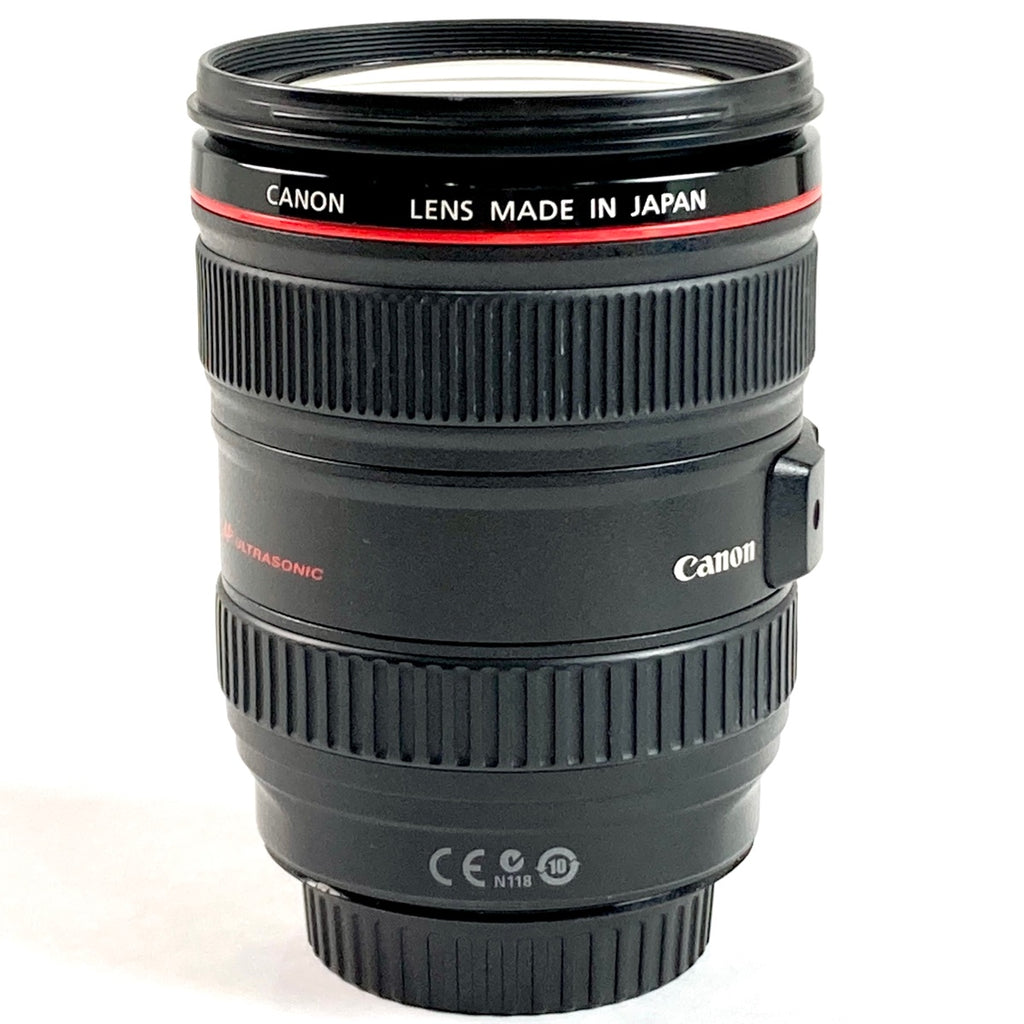 キヤノン Canon EF 24-105mm F4L IS USM 一眼カメラ用レンズ（オートフォーカス） 【中古】