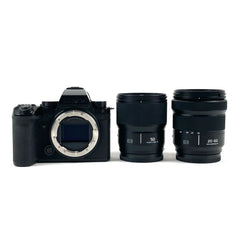 パナソニック Panasonic LUMIX S5IIX ダブルレンズキット DC-S5M2XW ブラック デジタル ミラーレス 一眼カメラ 【中古】