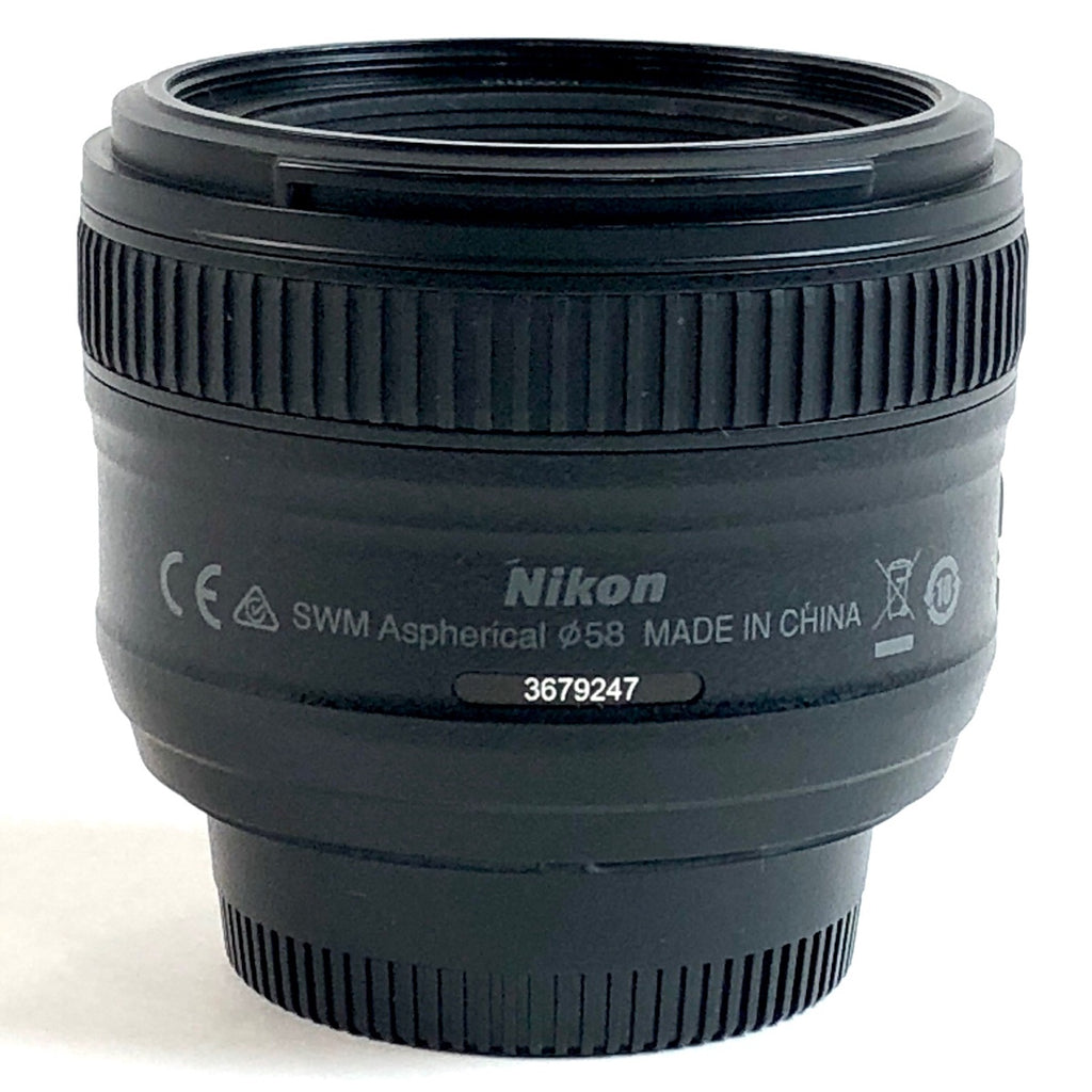 ニコン Nikon AF-S NIKKOR 50mm F1.8G 一眼カメラ用レンズ（オートフォーカス） 【中古】