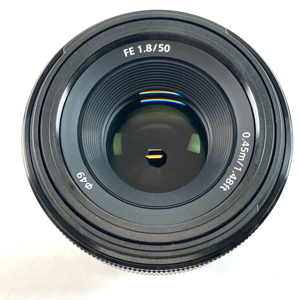 ソニー SONY FE 50mm F1.8 SEL50F18F 一眼カメラ用レンズ（オートフォーカス） 【中古】