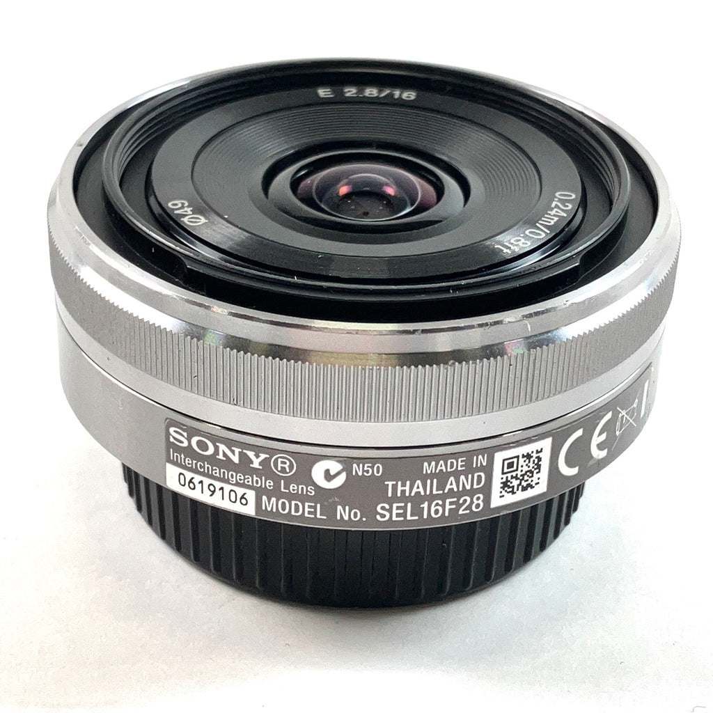 ソニー SONY α5000 ホワイト + E 16mm F2.8 SEL16F28 デジタル ミラーレス 一眼カメラ 【中古】