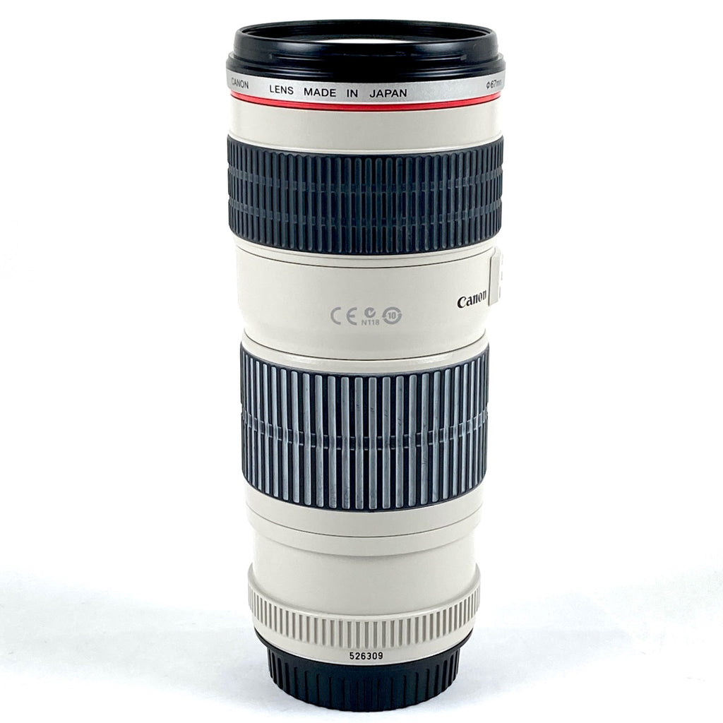 キヤノン Canon EF 70-200mm F4L USM 一眼カメラ用レンズ（オートフォーカス） 【中古】