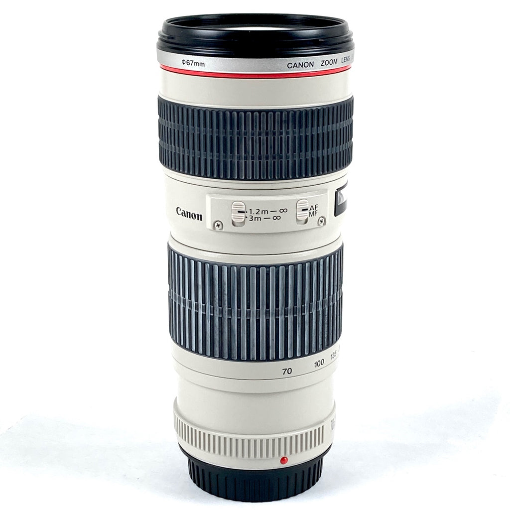 キヤノン Canon EF 70-200mm F4L USM 一眼カメラ用レンズ（オートフォーカス） 【中古】