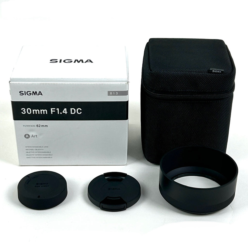 シグマ SIGMA Art 30mm F1.4 DC HSM (ニコンF用) 一眼カメラ用レンズ（オートフォーカス） 【中古】