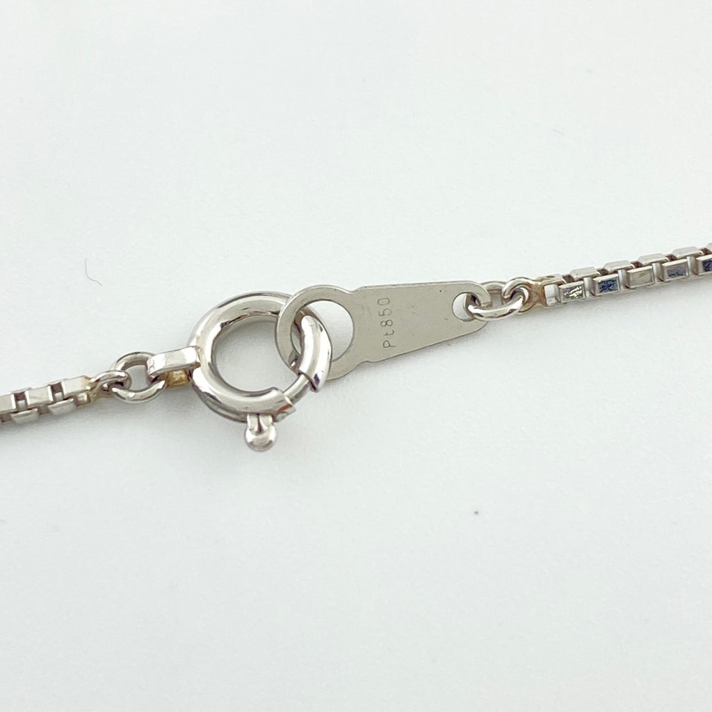【在庫一掃】 ルビー デザインネックレス プラチナ ペンダント メレダイヤ ネックレス Pt850 Pt900 ルビー レディース 【中古】 nbjwl