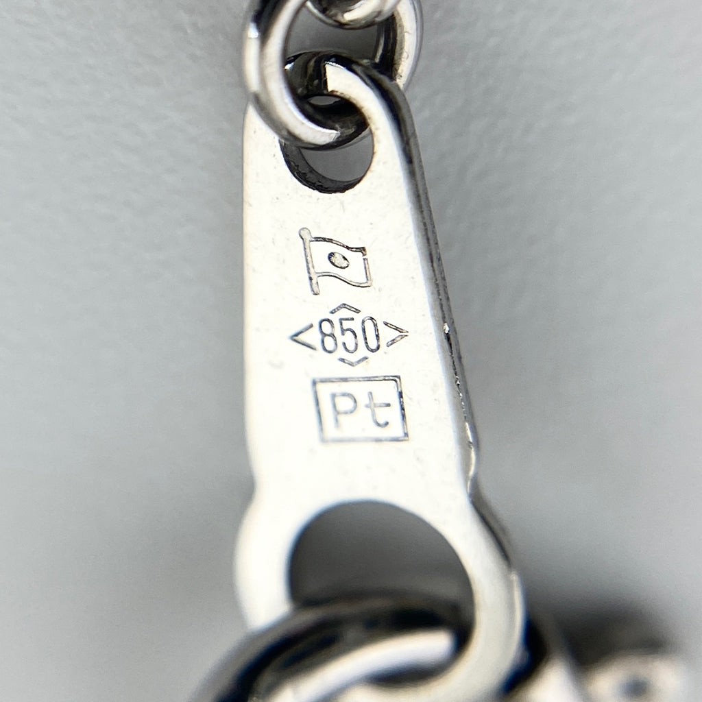 【在庫一掃】 ルビー デザインネックレス プラチナ ペンダント メレダイヤ ネックレス Pt850 Pt900 ルビー レディース 【中古】 nbjwl