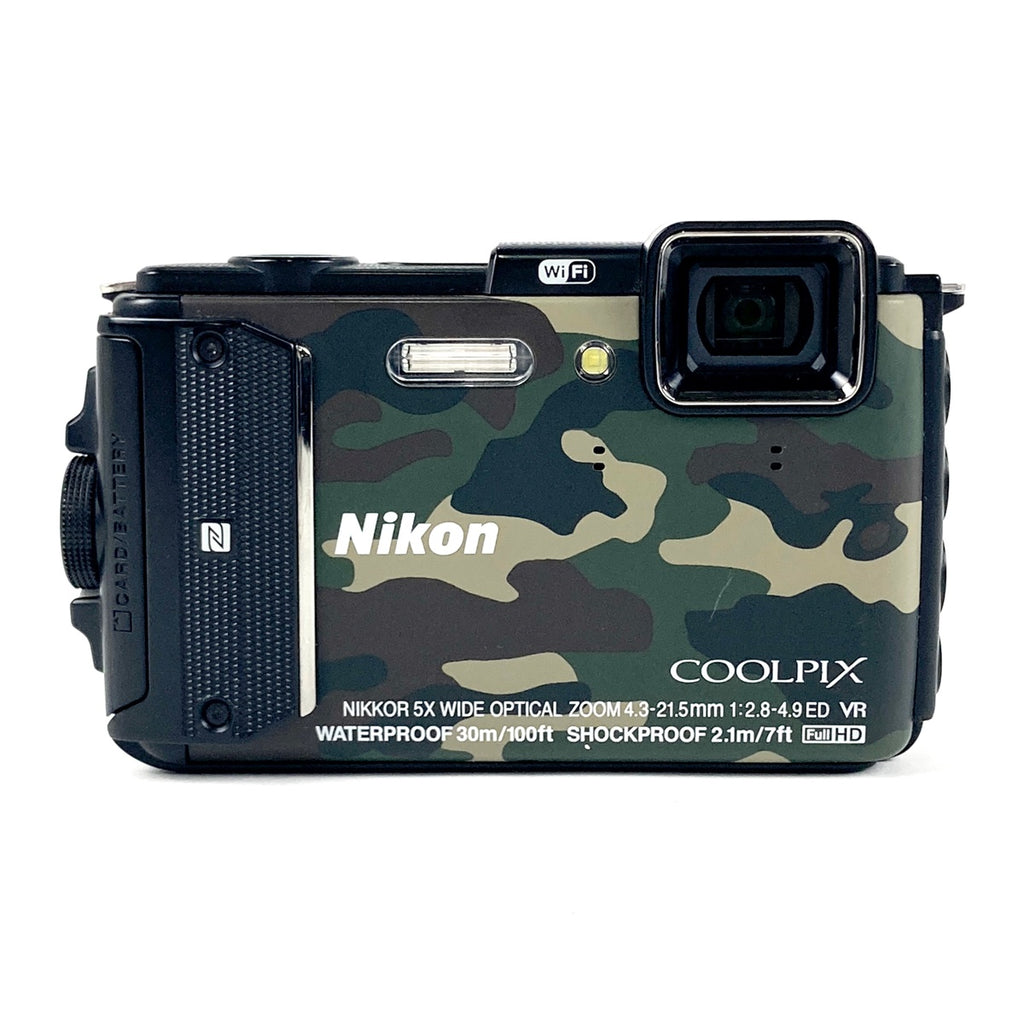 ニコン Nikon COOLPIX AW130 カムフラージュグリーン コンパクトデジタルカメラ 【中古】