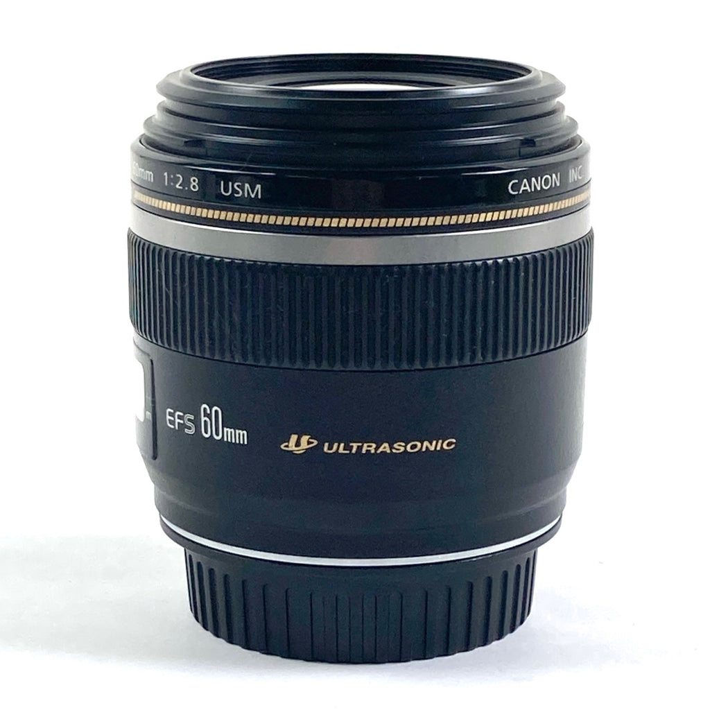 キヤノン Canon EF-S 60mm F2.8 MACRO USM 一眼カメラ用レンズ（オートフォーカス） 【中古】