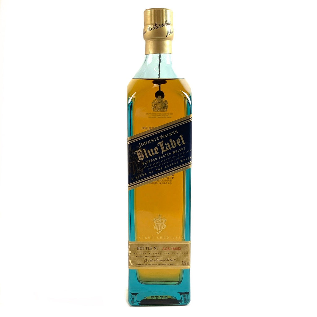 ジョニーウォーカー JOHNNIE WALKER ブルーラベル 750ml スコッチウイスキー ブレンデッド 【古酒】