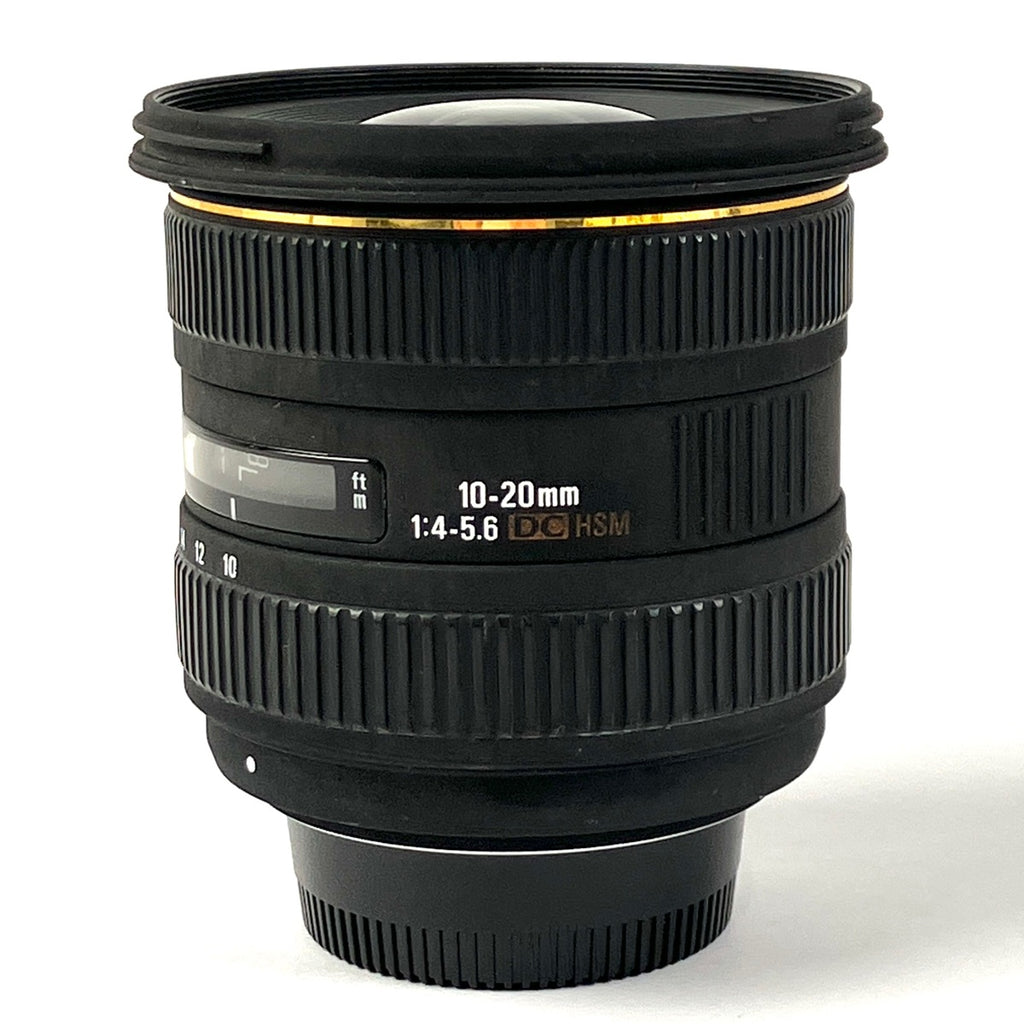 シグマ SIGMA 10-20mm F4-5.6 EX DC HSM (ニコンF用) 一眼カメラ用レンズ（オートフォーカス） 【中古】