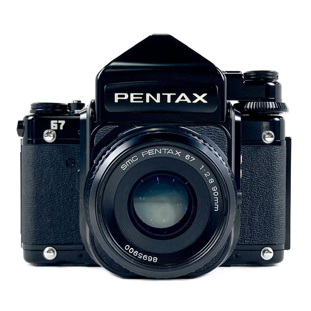 ペンタックス PENTAX 67 + SMC PENTAX 67 90mm F2.8 6x7 バケペン用 中判カメラ 【中古】