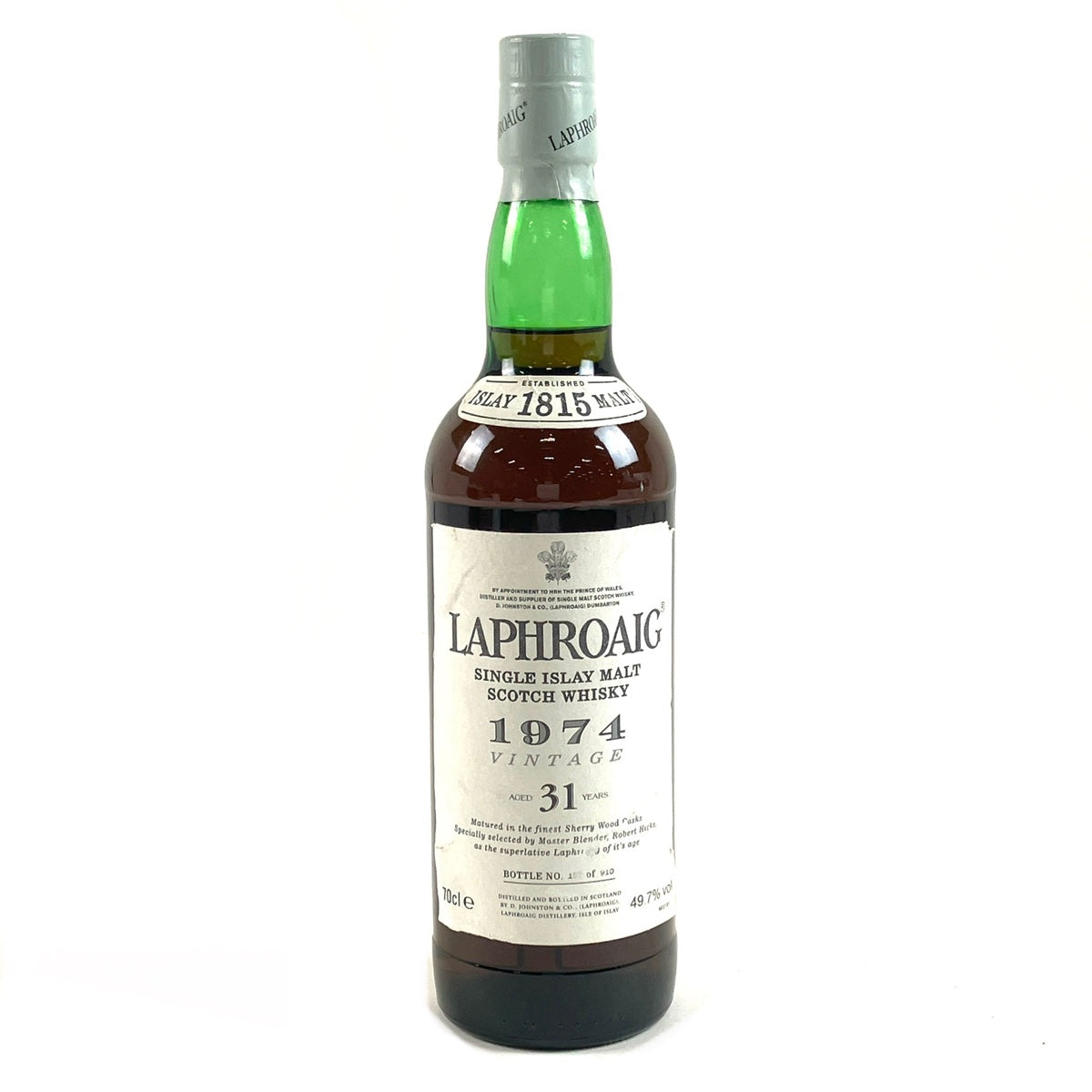 バイセル公式】【在庫一掃】 ラフロイグ LAPHROAIG 31年 1974