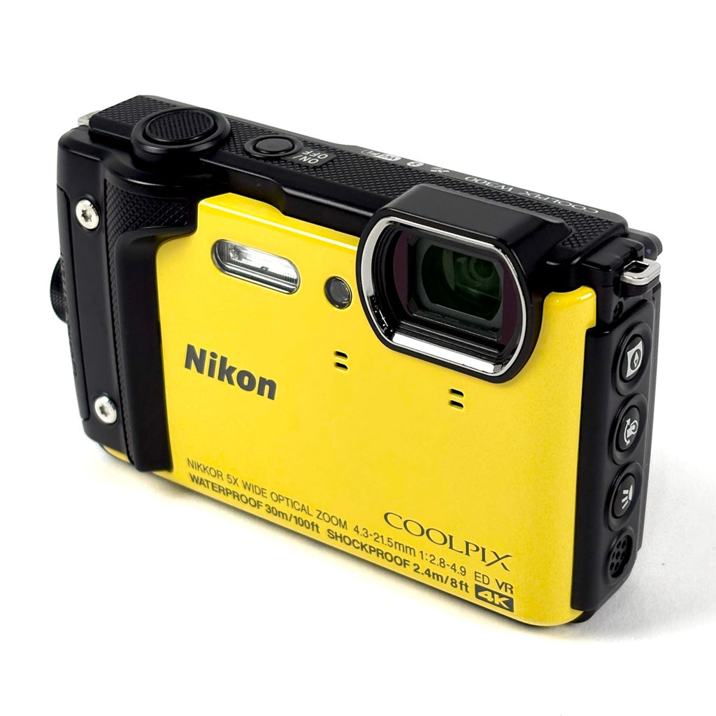 ニコン Nikon COOLPIX W300 イエロー コンパクトデジタルカメラ 【中古】