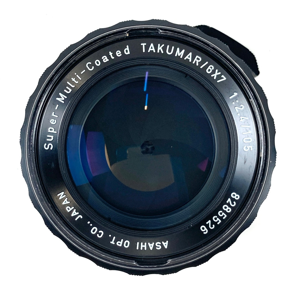 ペンタックス PENTAX TAKUMAR 6X7 105mm F2.4 67 バケペン用 中判カメラ用レンズ 【中古】cambb