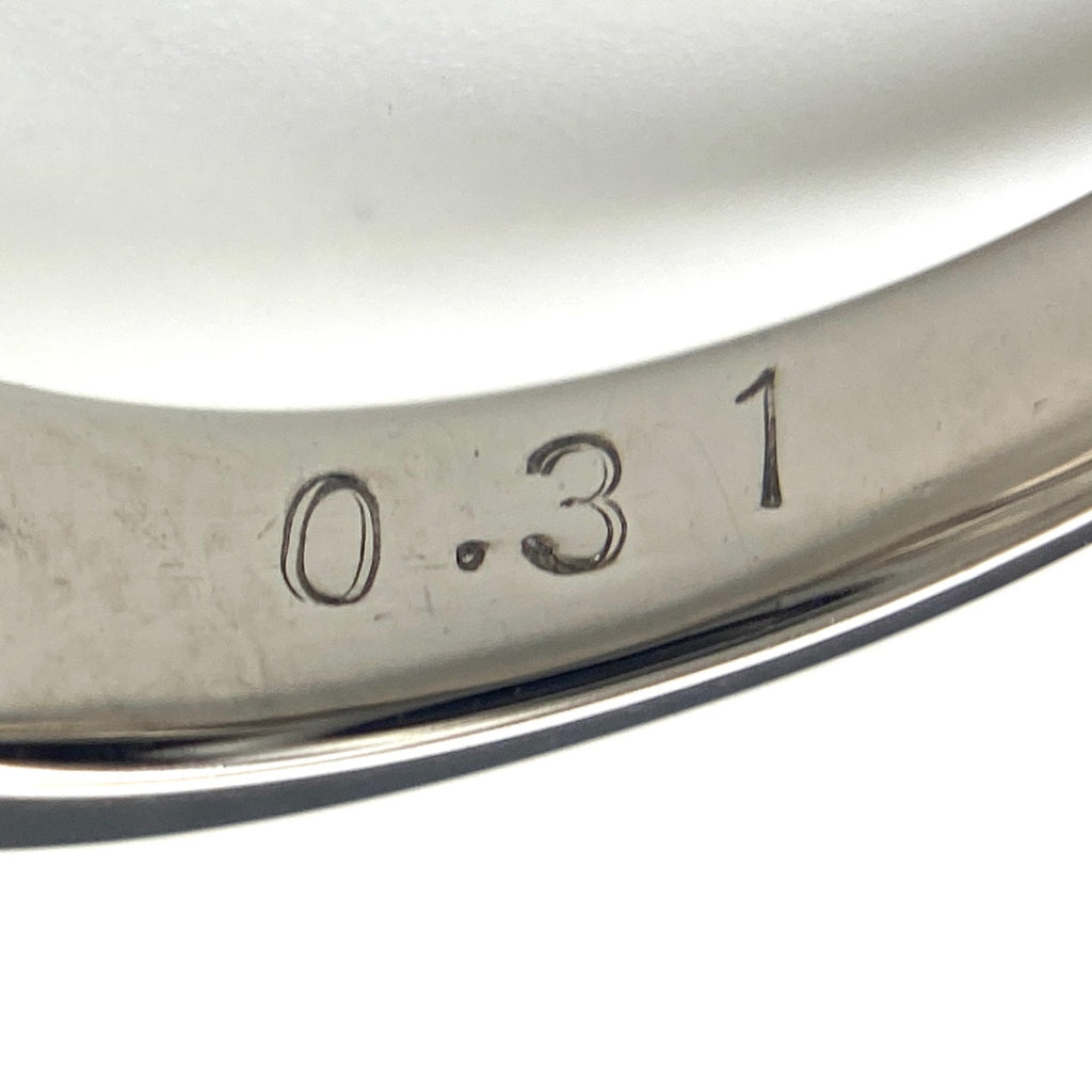 メレダイヤ デザインリング プラチナ 指輪 リング 8.5号 Pt900 ダイヤモンド レディース 【中古】nbjwl
