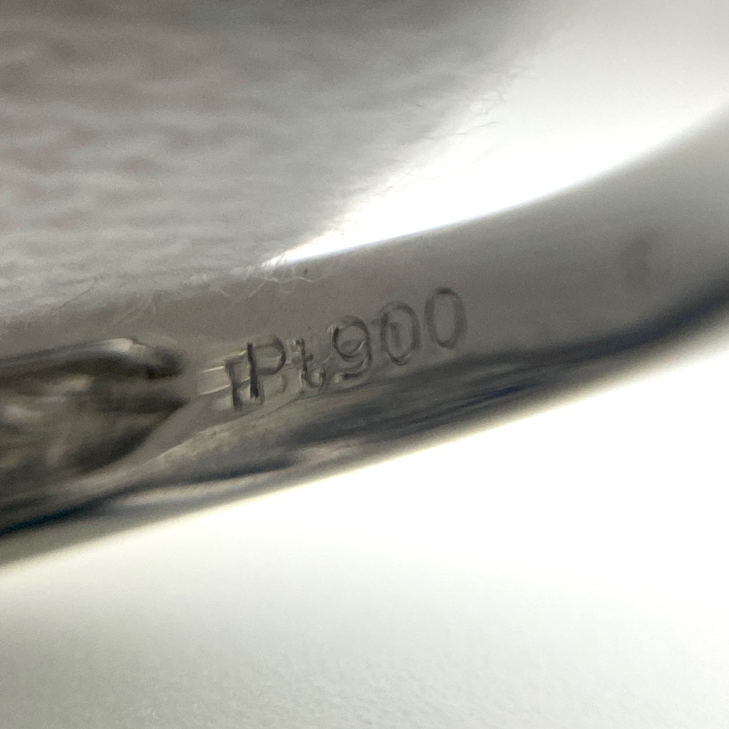 メレダイヤ デザインリング プラチナ 指輪 リング 10号 Pt900 ダイヤモンド レディース 【中古】nbjwl