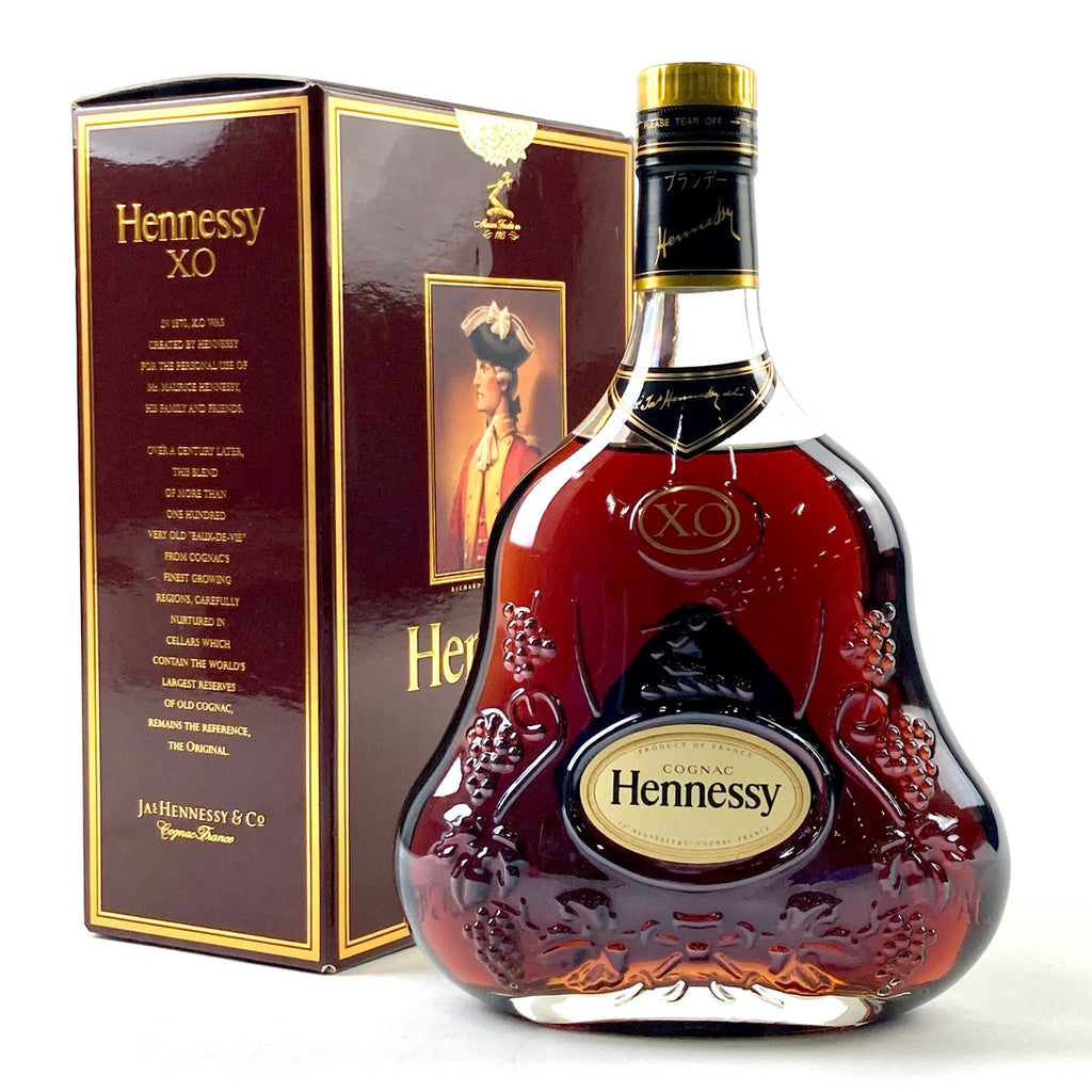 ヘネシー Hennessy XO 金キャップ クリアボトル 700ml ブランデー コニャック 【古酒】