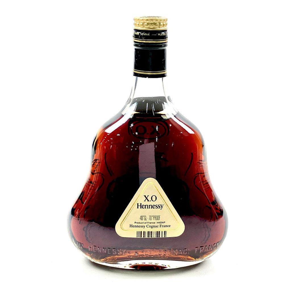 ヘネシー Hennessy XO 金キャップ クリアボトル 700ml ブランデー コニャック 【古酒】