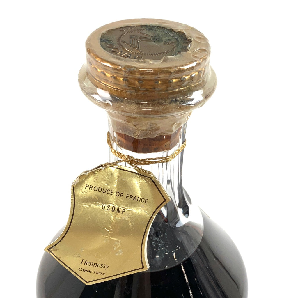 ヘネシー Hennessy XO カラフェ バカラボトル 700ml ブランデー コニャック 【古酒】