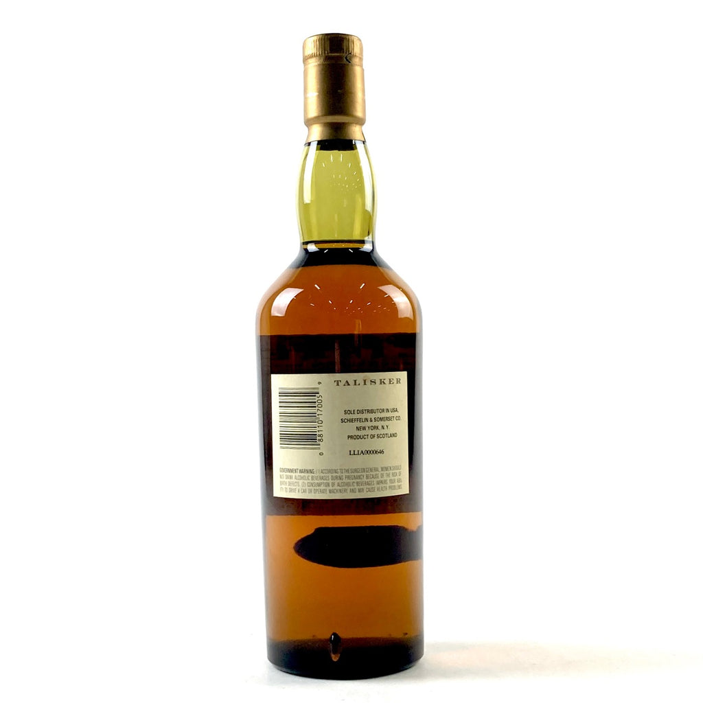 タリスカー TALISKER 10年 マップラベル 旧ボトル 750ml スコッチウイスキー シングルモルト 【古酒】