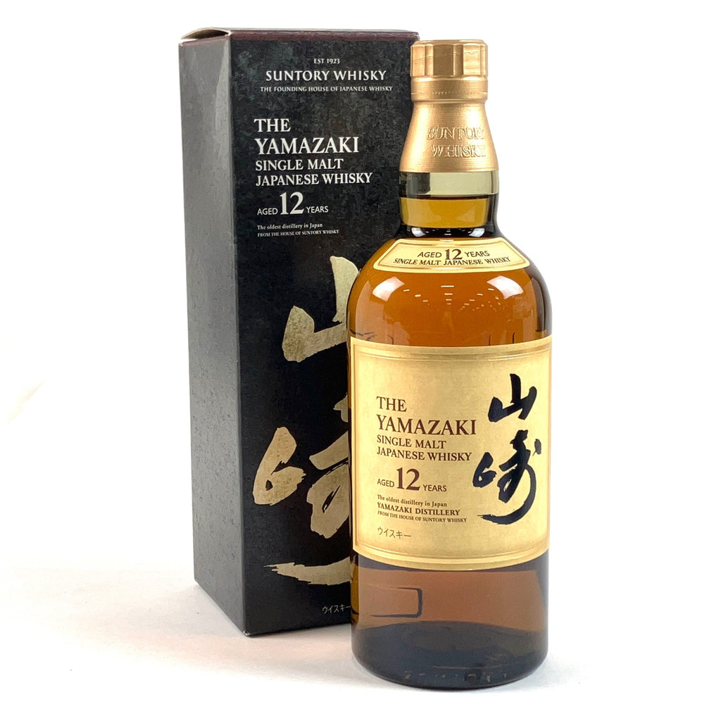 【東京都内限定お届け】サントリー SUNTORY 山崎 12年 シングルモルト 700ml 国産ウイスキー 【古酒】