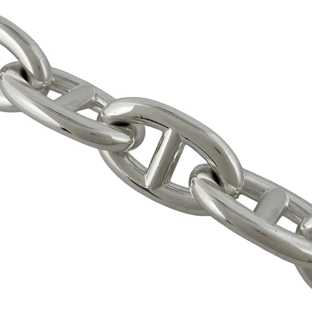 エルメス シェーヌダンクル TGM 13コマ ブレスレット シルバー925 シルバー レディース 【中古】bracc