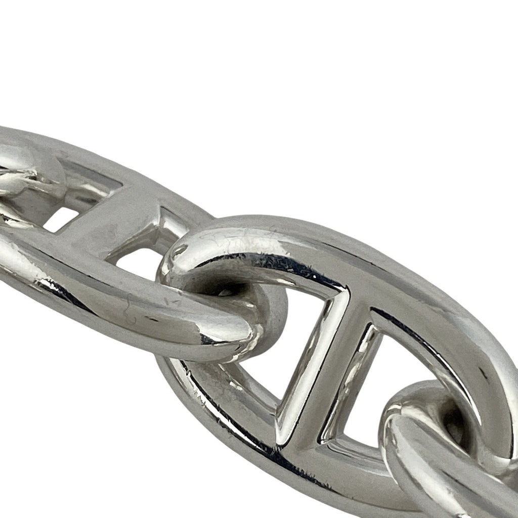 エルメス シェーヌダンクル TGM 13コマ ブレスレット シルバー925 シルバー レディース 【中古】bracc