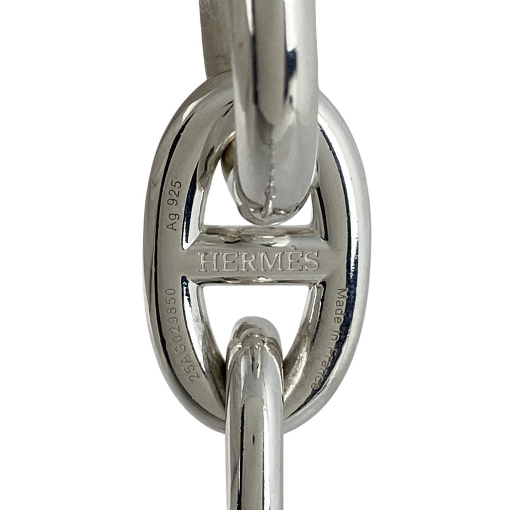 エルメス シェーヌダンクル TGM 13コマ ブレスレット シルバー925 シルバー レディース 【中古】bracc