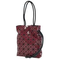 イッセイミヤケ バオバオ ショルダーバッグ 巾着型 ショルダーバッグ PVC ボルドー レディース 【中古】brbag