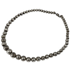 ティファニー グラジュエイテッド ボール ネックレス ハードウェア ネックレス シルバー925 シルバー レディース 【中古】bracc