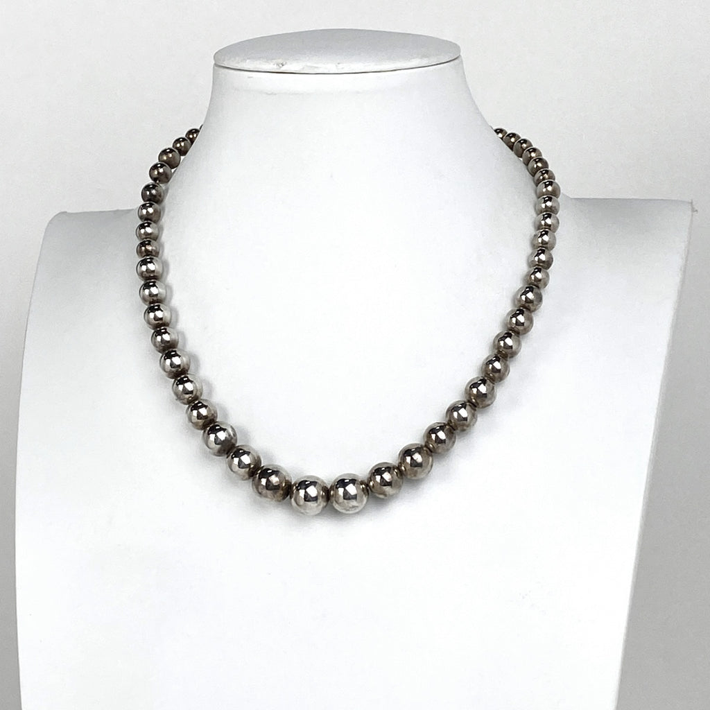 ティファニー グラジュエイテッド ボール ネックレス ハードウェア ネックレス シルバー925 シルバー レディース 【中古】bracc