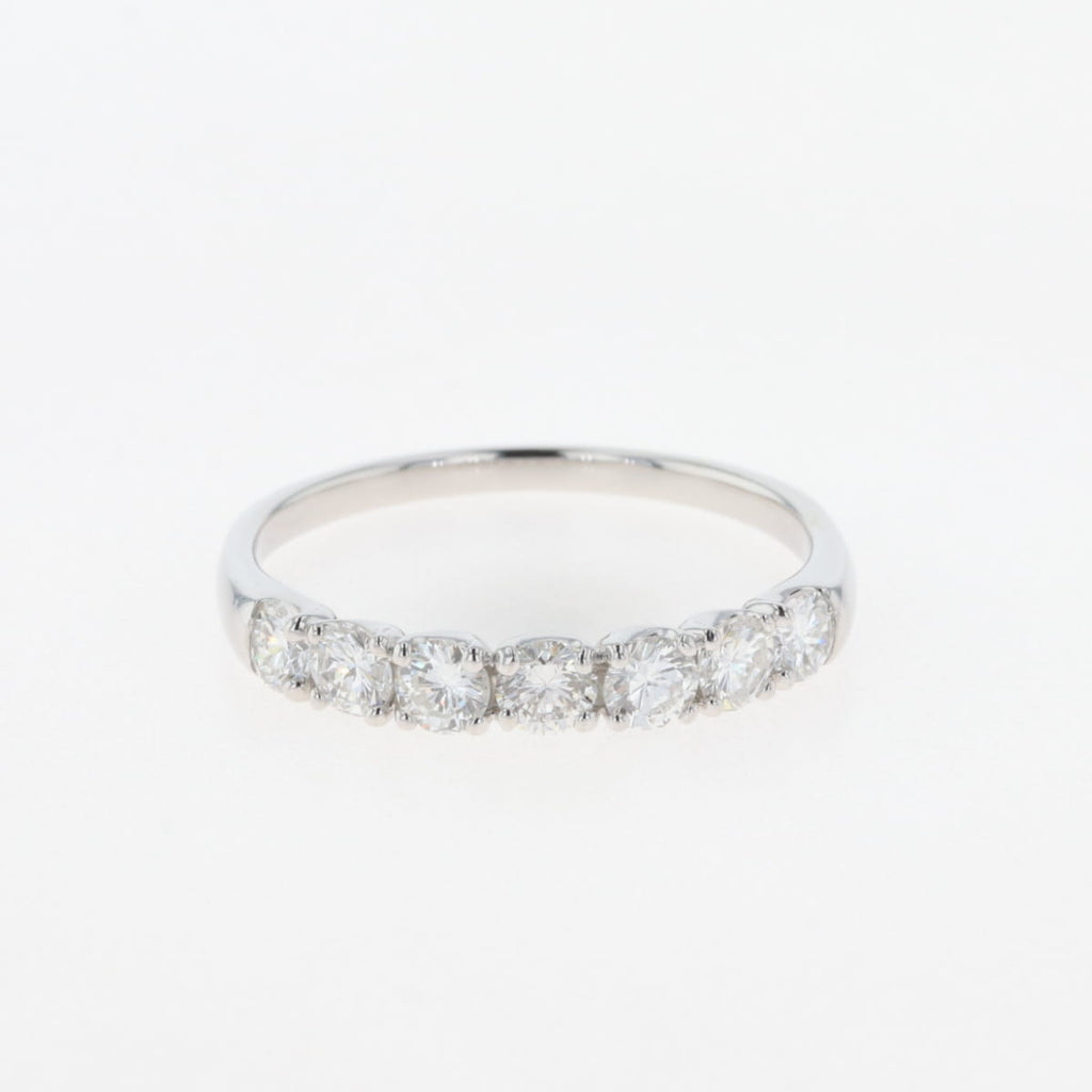 【在庫一掃】 メレダイヤ デザインリング プラチナ 指輪 リング 19.5 Pt900 ダイヤモンド メンズ 【中古】nbjwl