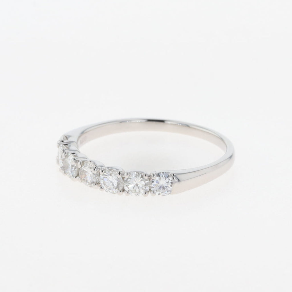 【在庫一掃】 メレダイヤ デザインリング プラチナ 指輪 リング 19.5 Pt900 ダイヤモンド メンズ 【中古】nbjwl
